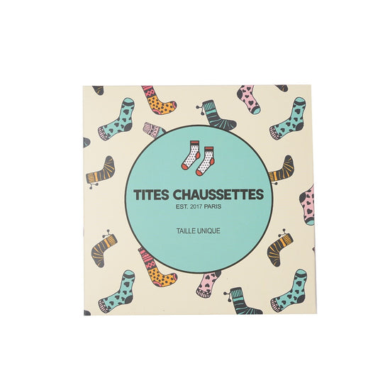 Boite cadeau pour chaussettes format carré (grand modèle)