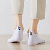 Chaussettes en coton à languette cheval blanc pour femme | Chaussettes confortables et élégantes | Idéales pour le quotidien ou les occasions spéciales | Disponibles en plusieurs couleurs