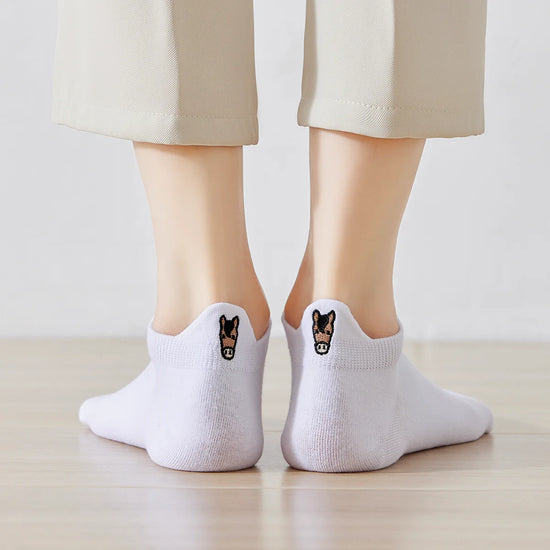Chaussettes en coton à languette cheval marron foncé pour femme | Chaussettes confortables et élégantes | Idéales pour le quotidien ou les occasions spéciales | Disponibles en plusieurs couleurs