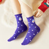 Christmas Heart & Ruffle Socks