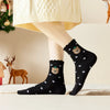 Christmas Heart & Ruffle Socks