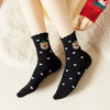 Christmas Heart & Ruffle Socks