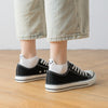 Chaussettes languette, motif panda, coloris blanc
