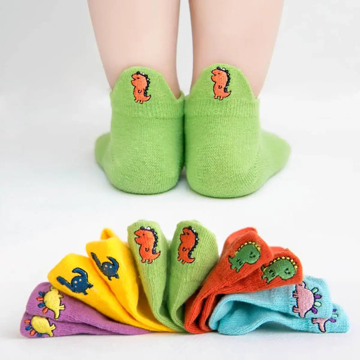 Chaussette Rigolote Enfant Lot De Chaussettes Enfant Dinosaure