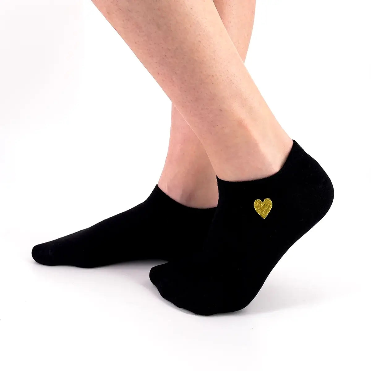 Lot de 5 chaussettes basses Cœur Doré Côté