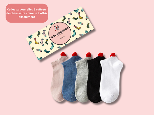 coffret de chaussette petit coeur 