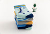Chaussettes Dino bleu Enfants (Lot 5 paires)
