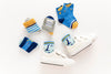Chaussettes Dino bleu Enfants (Lot 5 paires)