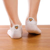 Chaussettes languette New heart (Lotx5)