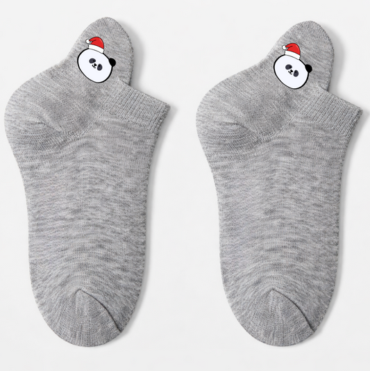 Chaussettes Languette Panda Noël Calendrier Choose