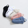 Lot de 5 Chaussettes Languette Fleur Enfants