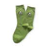 Chaussettes vert foncé avec un avocat brodé | Chaussettes abordables et de haute qualité | Un excellent choix pour les adultes qui aiment l'espace et les astronautes