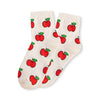 Chaussettes pomme longues en coton à motif fruit pour adultes | Chaussettes douces et confortables | Fabriquées à partir de matériaux de haute qualité | Un cadeau parfait pour les hommes et les femmes de tous âges
