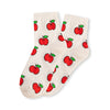 Chaussettes pommes longues en coton à motif fruit pour adultes | Chaussettes douces et confortables | Fabriquées à partir de matériaux de haute qualité | Un cadeau parfait pour les hommes et les femmes de tous âges