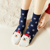 Winter-Schneeflocken-Socken (4er-Pack)