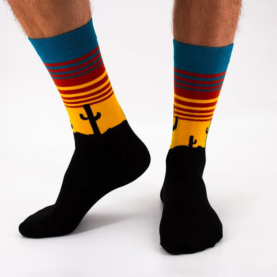 Chaussettes longues en coton à motif pour adultes | Chaussettes élégantes et intemporelles | Conviennent aux activités quotidiennes et aux occasions spéciales | Disponibles en différentes tailles et couleurs