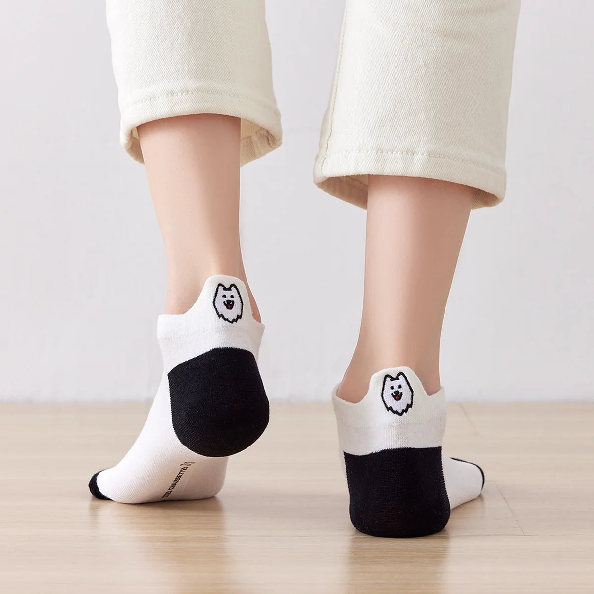 Chaussettes Longues Shein Fille - Noir Et Blanc - Taille 35-38 - NEUF