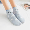 Chaussettes animaux oreilles en relief 
