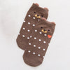 Chaussettes animaux oreilles en relief 