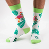 Chaussettes hautes en coton à motif Flamant Rose pour homme et femme | Chaussettes douces et respirantes | Un cadeau parfait pour les hommes et les femmes de tous âges | Disponibles à un prix abordable.