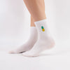 Chaussettes en coton à motif ananas pour adultes | Chaussettes douces et confortables | Disponibles en différentes couleurs et motifs | Un cadeau idéal 
