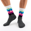 Chaussettes Hautes Losange Homme