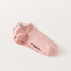 Chaussettes roses en coton à languette chat pour femme | Chaussettes confortables et élégantes | Idéales pour le quotidien ou les occasions spéciales | Disponibles en plusieurs couleurs et tailles