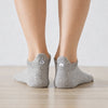 Chaussettes languette lapin grises