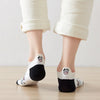 Chaussettes en coton à languette à motif vaches pour femme | Chaussettes élégantes et confortables | Disponibles en plusieurs couleurs.