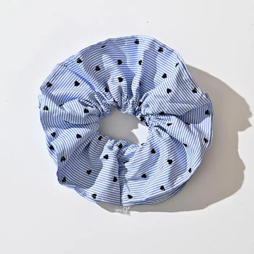 Haarband Mini Blaue Herzen