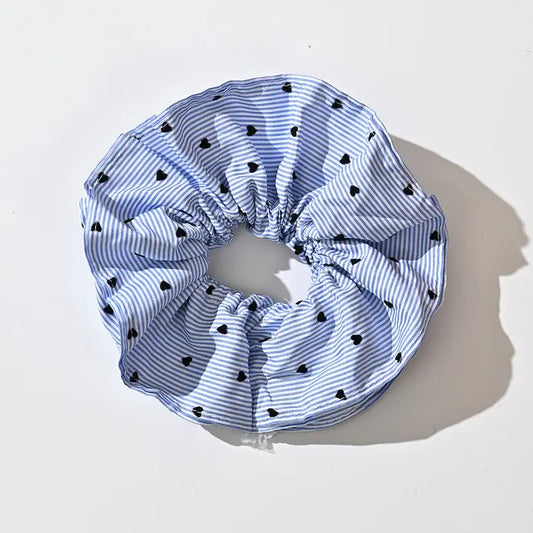 Haarband Mini Blaue Herzen