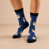 Chaussettes montantes pour homme, motif chien : Teckel, Schnauzer & Corgi