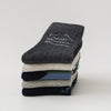 Lot de 5 chaussettes enfants garçon. Coloris bleu/gris/vert. Motif dinosaure. 
