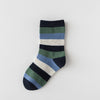 Lot de 5 chaussettes enfants garçon. Coloris bleu/gris/vert. Motif dinosaure. 