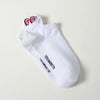 Chaussettes Octobre Rose à l’unité ou en lot. 20 % reversés à Ruban Rose. Broderies engagées, douceur et style pour soutenir la recherche contre le cancer
