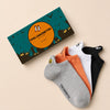 Chaussettes halloween en coton à languette tête de mort pour femme | Chaussettes confortables et élégantes | Idéales pour le quotidien ou les occasions spéciales | Disponibles en plusieurs couleurs et tailles
