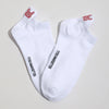 Lot de 5 chaussettes fantaisie à languette, motifs marins brodés, confort stretch, tailles 35-41. Idéal pour un look frais et sans ampoules.