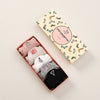 Lot de 5 chaussettes femme à languette avec broderies sororité. Symboles Girl Power, cœur-mains, féminin. Taille 35-41. Douces, confortables, engagées.