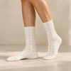 Mid-High Pointelle Socks