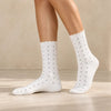 3er-Pack mittelhohe Socken im Lochmuster