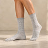 Mid-High Pointelle Socks