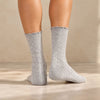 Mid-High Pointelle Socks