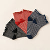 Lot de 3 Chaussettes mi-haute Vichy & Feston