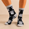 Chaussettes montantes pour homme, motif chien : Teckel, Schnauzer & Corgi