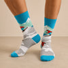 Chaussettes motifs sport : ping-pong, randonnée et ski