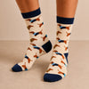 Chaussettes montantes pour homme, motif chien : Teckel, Schnauzer & Corgi