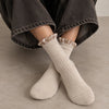 Chaussettes Bi-Matières à Volant Femme